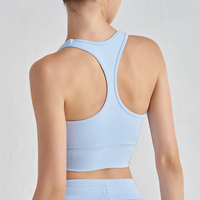 Soutiens-gorge de sport RUNNING GIRL pour femmes, soutien-gorge de sport à fort impact avec bonnets moulés, soutien-gorge de sport pour l'entraînement, soutien-gorge de yoga à dos nageur à maintien élevé