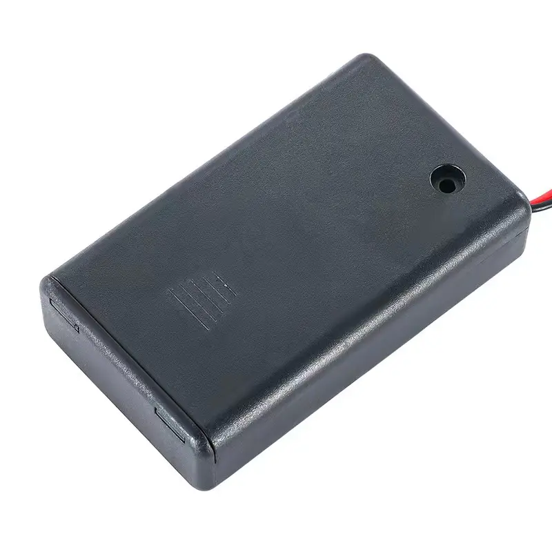 High Quality 3AAA battery holder with cover and switch Battery Box