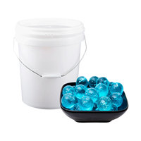Lanlang Éliminateur de dureté de l'eau Polyphosphate Siliphos Spheres Antiscalant Boule Cristaux de polyphosphate de sodium pour le traitement de l'eau