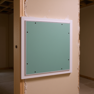 Panel de Acceso de Aluminio de 7.9x7.9 Pulgadas con Accesorios para Puerta y Ventana de Placa de Yeso - Product Image 2