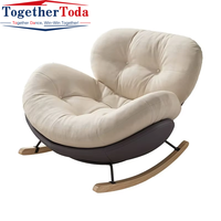 Fauteuils d'appoint modernes de luxe nordiques les plus populaires, fauteuils de salon rembourrés pour adultes, pour la détente en chambre à coucher