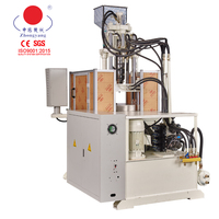 Machine de moulage par injection à table rotative verticale hydraulique PLC 45T pour matériaux PA/PC/PP/PE, directement de l'usine