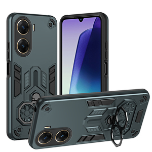 ฝาครอบเคสโทรศัพท์มือถือสำหรับ <span class=keywords><strong>Vivo</strong></span> Y400 Y31 Pro Y21D V60 Lite IQ00 Z3 Z10R V7 PLUS 5G เคสสมาร์ทโฟนแบบมีห่วงจับ360กันกระแทก - Product Image 1