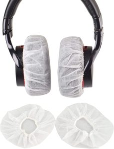 Vente en gros en usine 12cm 10cm couvre-<span class=keywords><strong>casque</strong></span> jetable couvre-oreille non tissé forme ronde capuchon non tissé - Product Image 2