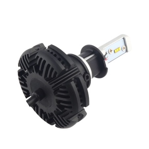 Ampoule LED de voiture 6000K 12000LM H3 Ampoule de phare LED H1 H3 H7 H4 H11 Ensembles universels de phares LED sans ventilateur - Product Image 3
