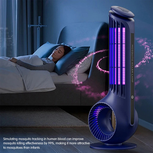 Tueur de moustiques LED Piège à mouches Photocatalytique Attrape-insectes Zapper Lanterne de camping UV Sûr Batterie rechargeable Écologique - Product Image 3