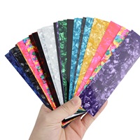 25pcs Guitar Pick Punch Customize DIY Celluloid Sheet Film Strips 15.3x4cm Stringed Instrument Guitar Parts Accessories