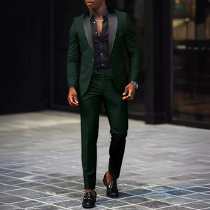 Completo da Uomo Slim Fit 2 Pezzi per Affari: Blazer e Pantaloni - Abito da Cerimonia per Gentiluomini 2026 - Product Image 4