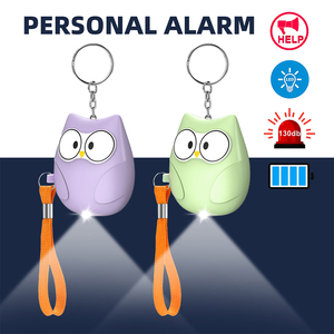 Alarma Personal Recargable Portátil de 130dB, Llavero de Emergencia SOS, Seguridad y Autodefensa, 90 Minutos de Alarma, Material ABS - Product Image 4
