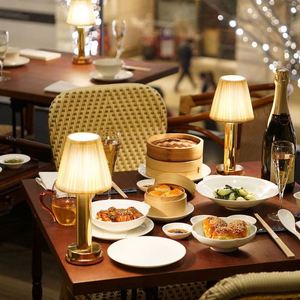 Usb Charging Wireless Restaurant Atmosphere Table Lamp <b>bar</b> Hotel Table Lamp - Product Image 4