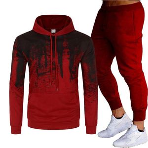 Conjunto de Sudadera con Capucha y Pantalones Deportivos de Algodón 100% Pesado, Estilo Veraniego, Bordado Desgastado Personalizado para Fabricantes de Ropa, MOQ Bajo para Hombre - Product Image 4