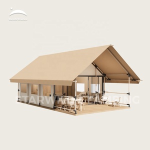 Starwild <span class=keywords><strong>Hotel</strong></span> de lujo al aire libre Living Resort Custom Homes Single Four-Season Glamping Hut Baño <span class=keywords><strong>Safari</strong></span> Lodge Carpas - Product Image 3