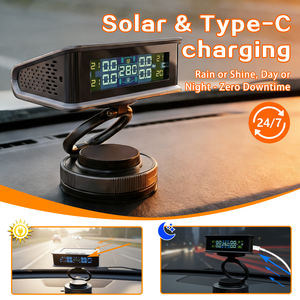 Sistema de Monitoreo de Presión de Neumáticos para RV con Amplificador de Señal, TPMS de Largo Alcance para Remolques, Camiones y Autocaravanas - Product Image 2