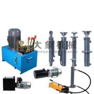 Unité <span class=keywords><strong>hydraulique</strong></span> de fabrication Hydraul Power, cadre en C chromé, montage sur trunnion, vérin à piston, tige de guidage renforcée, cylindre <span class=keywords><strong>hydraulique</strong></span> - Product Image 6