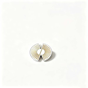 Broche Moderno de la Serie Bandera Americana, Estatua del Águila del Día de la Independencia de los Estados Unidos, Insignia de Metal de Aleación Plateada con Corte Troquelado - Product Image 6