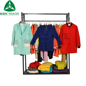 Usato Vestiti di Marca Delle Donne di Inverno Cappotto di Lana Pettinata Della Corea Vestiti di Seconda Mano - Product Image 5