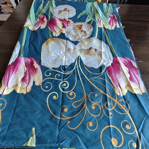 Đồng bằng phân tán in vải 80gsm 75 * 150D Poly <span class=keywords><strong>Micro</strong></span> đào da vải ở dạng cuộn - Product Image 3