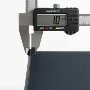 Alfombrilla ultrafina de puesta a tierra Azul pizarra de 1,0mm: superficie conductora flexible con respaldo antideslizante de panal para puesta a tierra diaria - Product Image 2