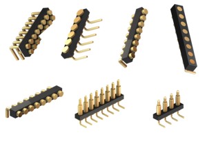 Spring Pogo Pin Connector Brass <strong>Contact</strong> 2.54mm Pitch Female H=2.5 2x05P Dip Type PCB Accessories Black Model - Product Image 3
