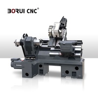 BoRui BR-20H-400 CNC Tour à lit incliné Machine de Chine Type CNC Tour automatique CNC Contrôleur Tour