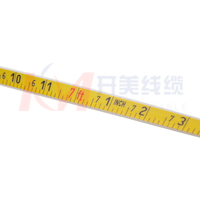Câble de règle en acier haute température Règle en acier double face plaqué argent anglais métrique personnalisé 15m 30 m 35 m compteur UTI