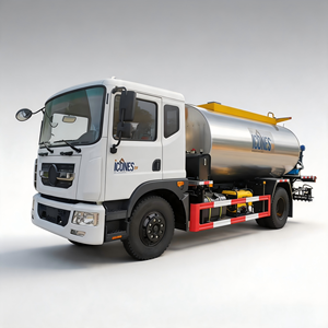 รถบรรทุกจ่ายยางมะตอยอัจฉริยะ Dongfeng 10 ลูกบาศก์เมตร 4x2 รถพ่นยางมะตอยสำหรับบำรุงรักษาทางหลวง - Product Image 1