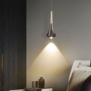 Lampadario creativo 3 colori dimmerabile Touch Spotlight retrattile ascensore pioggia luce pendente per cucina - Product Image 2