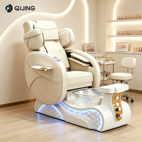 Équipement de salon de beauté : Pompe de vidange pour spa de pieds électrique à jets magnétiques, fauteuil de pédicure pour manucure et salon de nail art