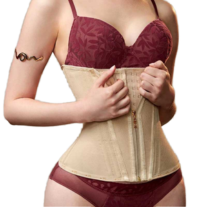 Effektives Abnehmen Reiß verschluss-Front Haken verschluss Taille-Einschnürende Bauch kontrolle Kolumbia nische Fajas Bester Taillen trainer Gürtel für Frauen - Product Image 5