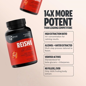 Cápsulas de Cogumelo <span class=keywords><strong>Reishi</strong></span> Orgânico em Alta Venda, Suplementos de <span class=keywords><strong>Reishi</strong></span>, Ingrediente Ativo Orgânico Forte para o Cérebro, <span class=keywords><strong>Reishi</strong></span> Vermelho - Product Image 4