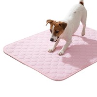 Tapis d'entraînement lavable et réutilisable pour animaux de compagnie, séchage rapide, antidérapant, design absorbant pour chats et chiens