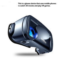 Gafas VR 3D de realidad Virtual para películas y juegos, gafas VR de 5-7 pulgadas, compatibles con teléfonos iPhone y Android