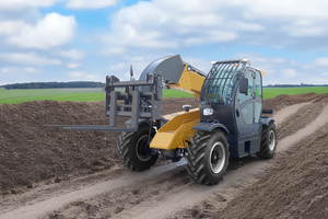 Ce euro5 chiến thắng t3007 telehandler phía trước loader 3ton 7m động cơ diesel Telescopic xoay dĩa bánh xe tải bơm hộp số cao - Product Image 4