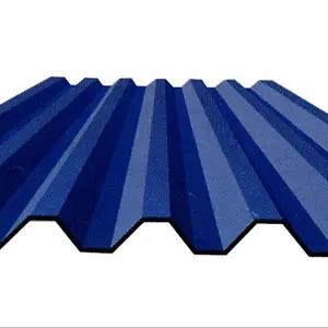 2024 Últimos productos Capa única recubierta de color de acero corrugado para aislamiento térmico techos galvanizados