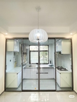 Portes coulissantes extérieures en aluminium à double vitrage insonorisées, portes intérieures coulissantes en aluminium à double vitrage thermique