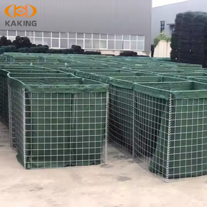 탄도 둘레 방어 보호 보호 보안 강화 장벽 5mm 와이어 요새 돌망태 벽 모래 채워진 - Product Image 5