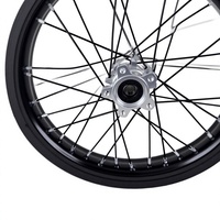 Ensemble de roues Supermoto KYZ E-Ride Pro SS 3.0 SR 17 pouces, moyeux en aluminium CNC, jantes à rayons 17x1.6 17x2.15, pour vélo électrique sur route Sur-Ron Talaria