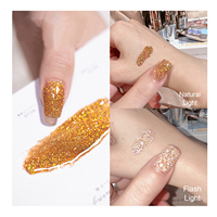 Professionelle Gratisprobe 15ml Galaxy Flash Gel UV LED Soak-off Nagellack mit Eigenem Logo, Opal Disco Glänzender Glitzer Nagellackflasche YouGel