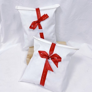 BSCI Custom Logo Printed Cotton Bag Recycle <b>Envelope</b> <b>Gift</b> Jewelry Pouch with Dust Flap for Convenient Storage - Product Image 2
