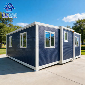 New Design 40Ft 20Ft Prefab Expandable <b>Container</b> House 1 2 3 4 5 Bedroom Foldable Living Mobile Home Granny Flat - Product Image 1