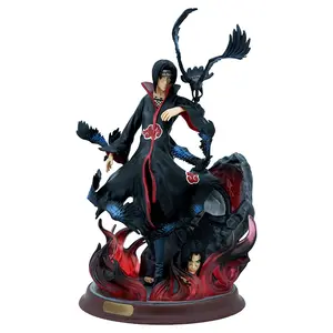 Japan Hokage Uchiha Itachi Dubbele Kop 27Cm Pvc Speelgoedfiguur Model Groothandel Anime Narutos Figuren