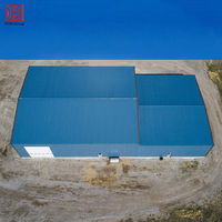 Structure en acier préfabriquée ZTSS pour la construction d'ateliers, bâtiment d'entrepôt durable et polyvalent