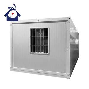 Usine préfabriquée pliante maison préfabriquée empilable salle de stockage bâtiment dortoir porte conception déplier petit stockage - Product Image 6