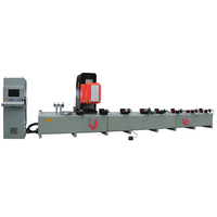 Machine de perçage et de fraisage CNC pour profilés aluminium, machine de perçage et de fraisage pour fenêtres 7000