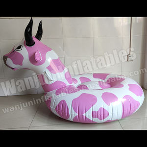 Flotteur <span class=keywords><strong>gonflable</strong></span> de vache à lait <span class=keywords><strong>gonflable</strong></span> d'équitation d'animal de PVC de haute qualité de nouveau style à vendre - Product Image 3