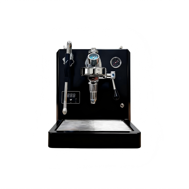 Commercial Stainless Steel Espresso Machine KS193 with Dual Boiler System Brew System Hot Water System PID Temperature Control
