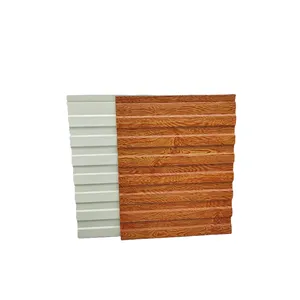 Panel de pared prefabricado panel decorativo de pared exterior panel de pared sándwich de poliuretano