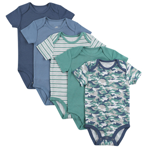 Neonato 2023 tuta per neonato 0-24 mesi tuta per neonato a maniche corte tuta per neonato in maglia - Product Image 6