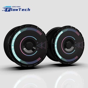 FlowTech Enjoliveurs de roue à couverture intégrale pour Tesla Model 3/Model 3 Refresh, protection de jantes 18, 19, 20 pouces, modification - Product Image 3