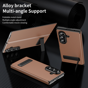 Funda Protectora Magnética de Cuero PU a Prueba de Golpes para <span class=keywords><strong>Fold</strong></span> 8 con Carga Inalámbrica y Soporte Doble - Product Image 4